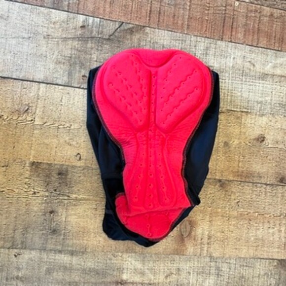 Sportneer Cycling Shorts Black 9" inseam Padded Seat Biking Active Athletic - Picture 5 of 6